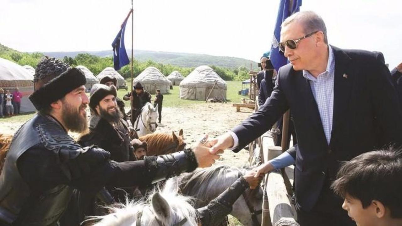 Erdoğan'ın konuşması Diriliş Ertuğrul'u hatırlattı