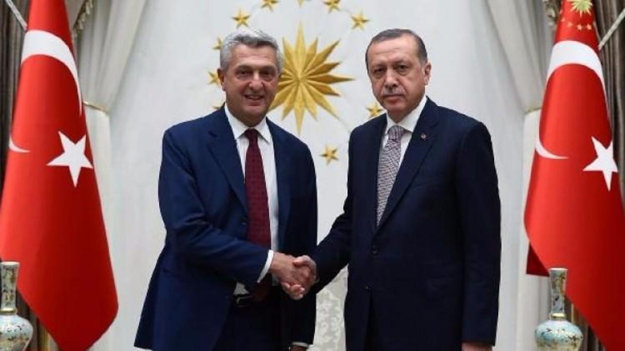 Filippo Grandi, Cumhurbaşkanlığı Sarayı'nda