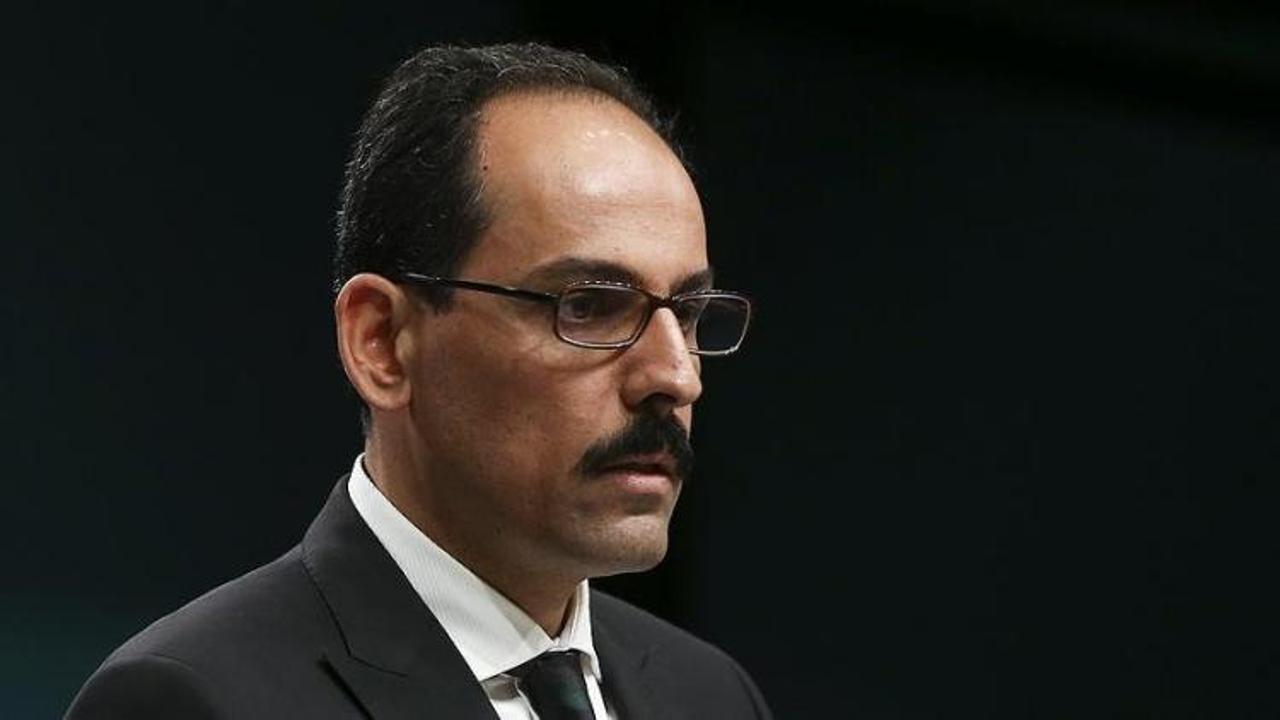 İbrahim Kalın'dan 15 Temmuz şehitleri i&ccedil;in t&uuml;rk&uuml;