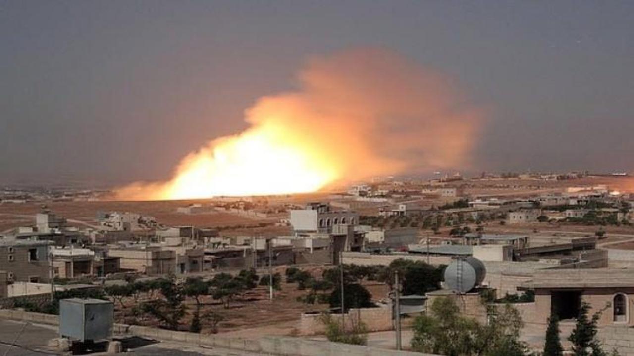 Rusya'dan İdlib'e fosfor bombalı saldırı