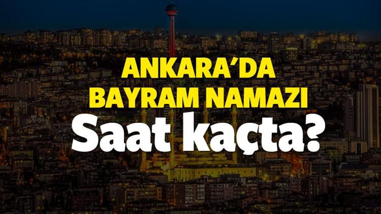 Ankara Kurban bayramı namazı tam saat kaçta?