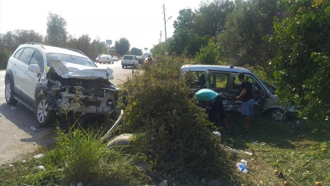 Osmaniye'de trafik kazası: 1 ölü, 4 yaralı