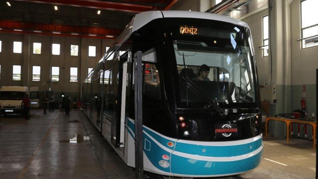 Kocaeli'ye yerli tramvay