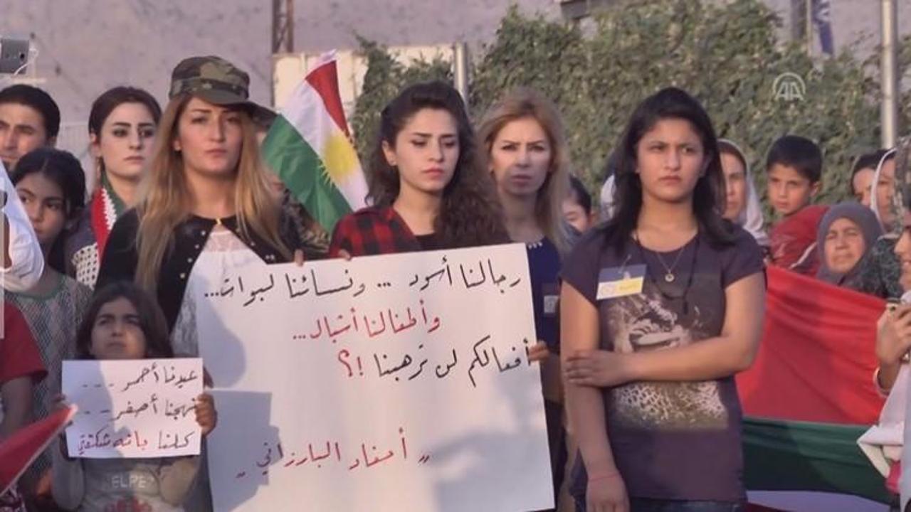 Suriyeli Kürtler'den PYD'ye tepki
