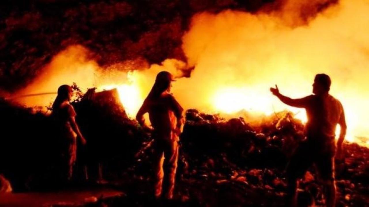 Samsun'da ev yangını: 1 ölü