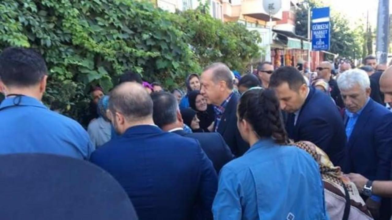 Erdoğan, cenaze i&ccedil;in Balıkesir'de
