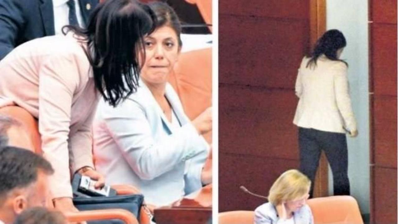 HDP'liler Meclis’te kapalı alanda sigara içiyorlar