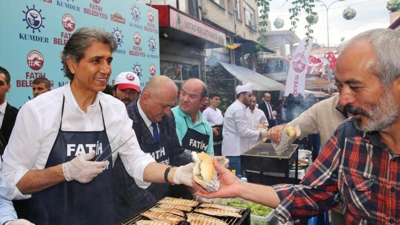 Fatih'te 12. Balık Festivali başladı