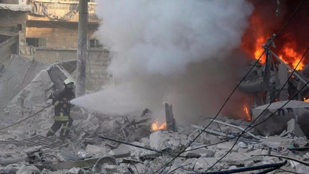 Halep'te sivillere saldırı: 15 ölü