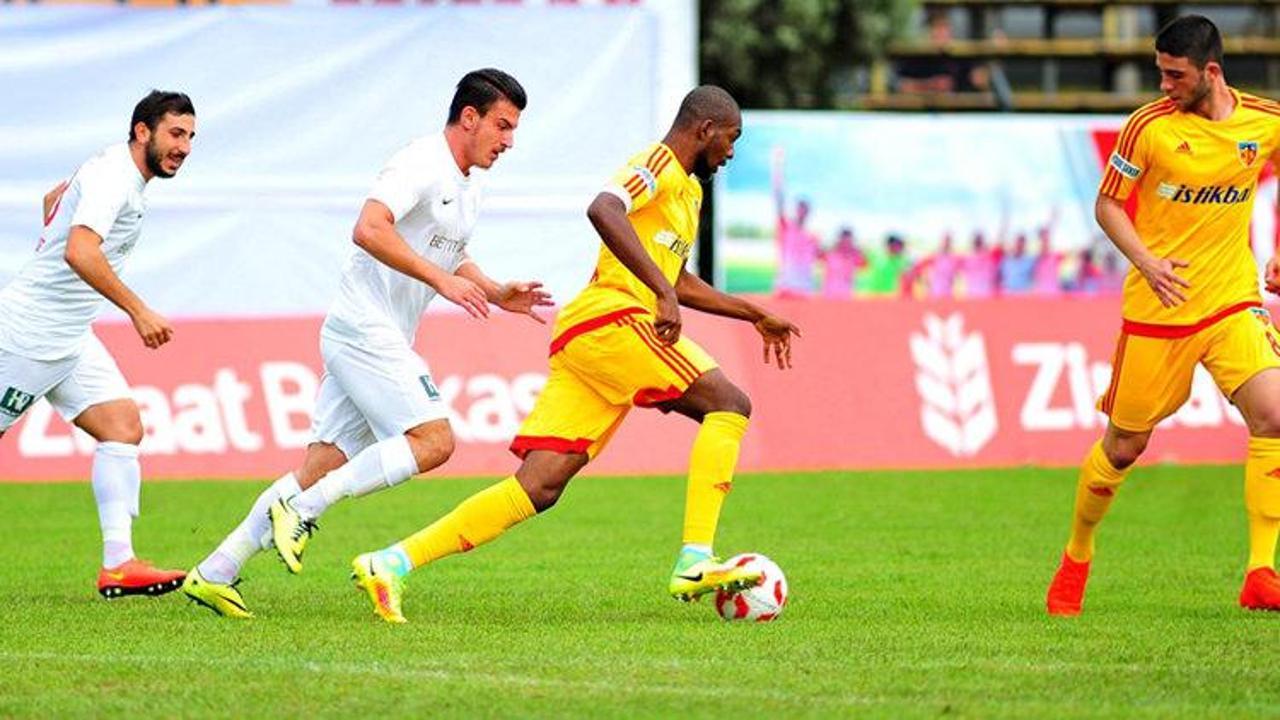 Kayserispor zor da olsa turladı!