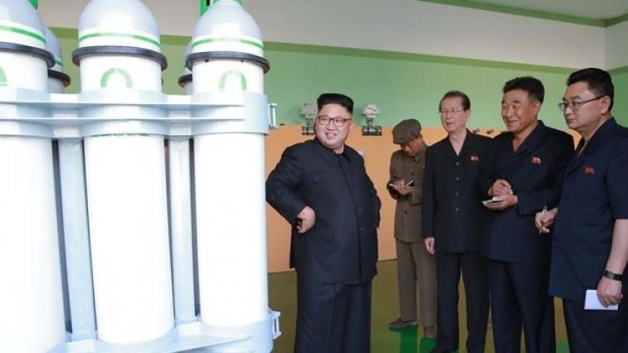 Kuzey Kore'de roket motoru denemesi