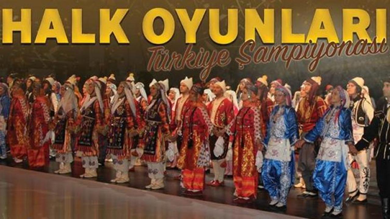 Türkiye Halk Oyunları Şampiyonası İstanbul'da