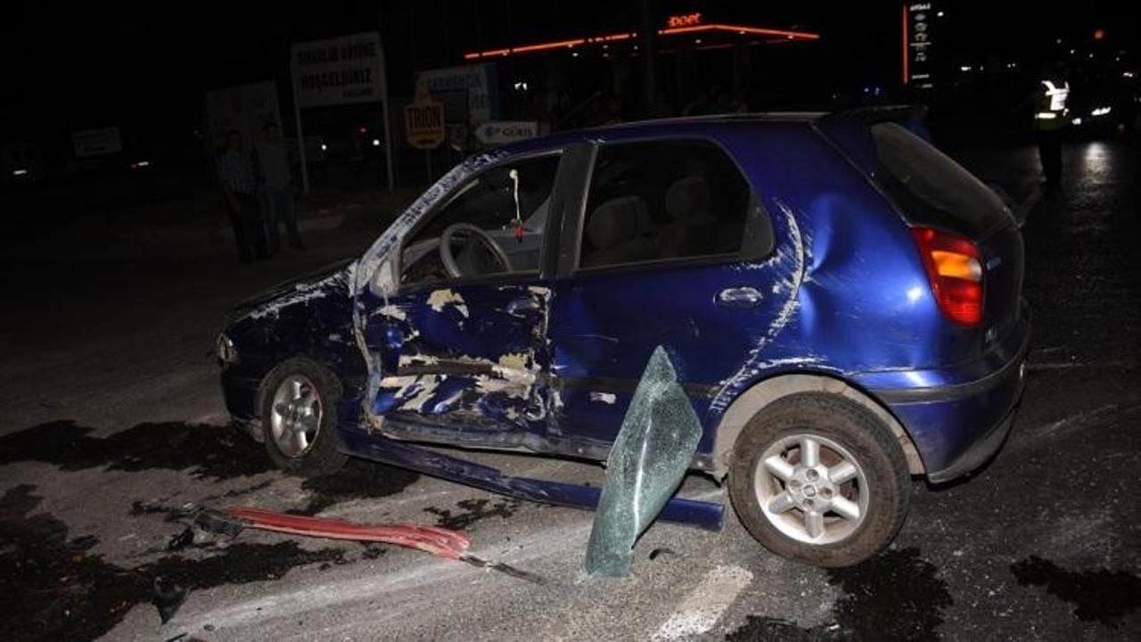 Aydın'da zincirleme trafik kazası: 2 yaralı