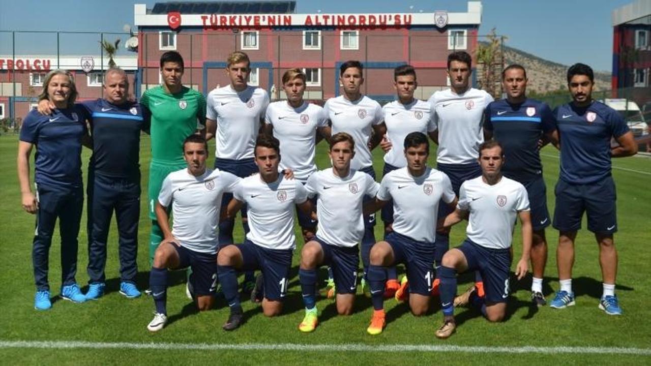 Altınordu'nun gençleri Avrupa sahnesinde