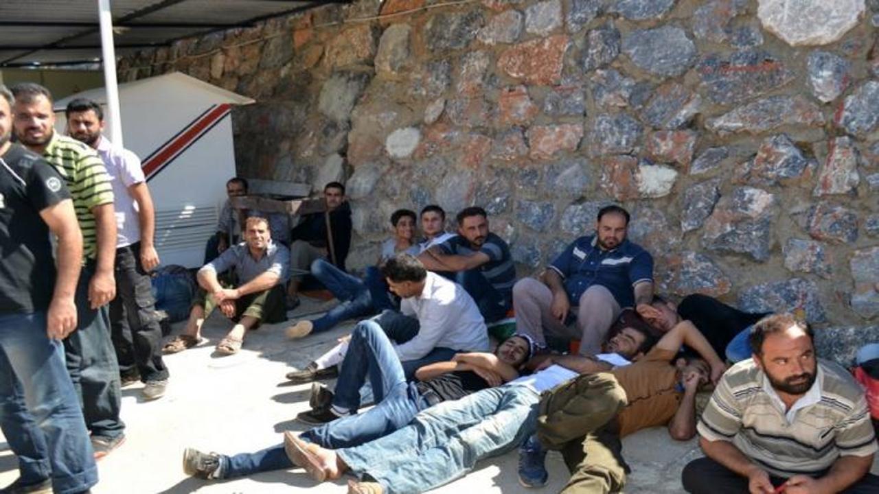 Bu sefer Mersin'de... 114 kaçak göçmen yakalandı