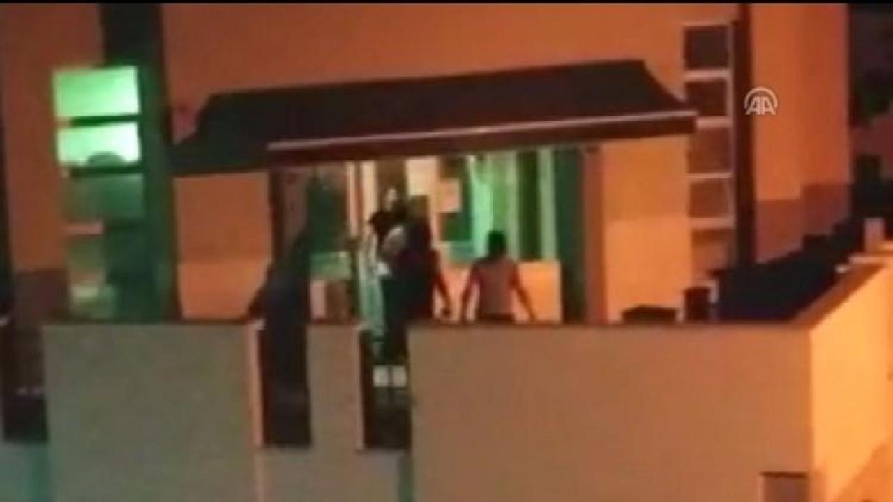 Sela okuyan müezzine darp anının yeni görüntüleri