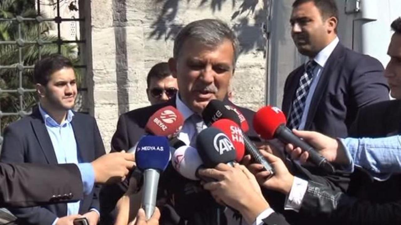 Abdullah Gül: Unakıtan'ın çok emeği geçti