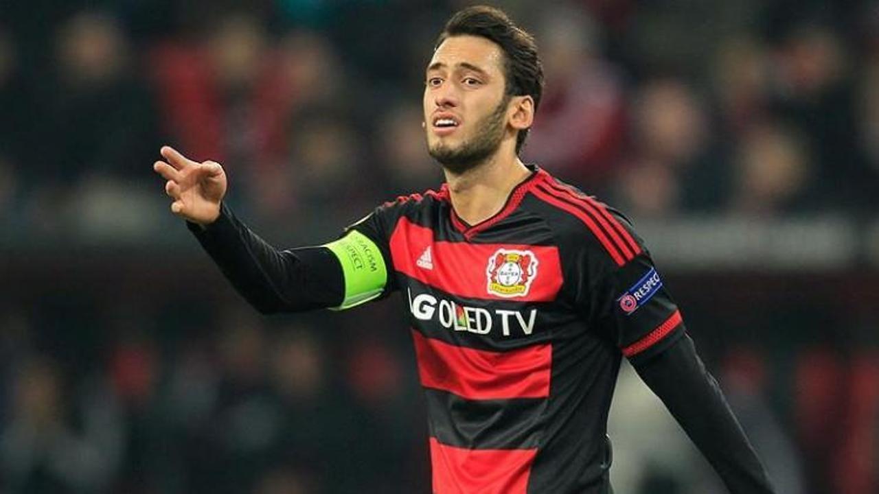 Çalhanoğlu'nun golü Leverkusen'e yetmedi
