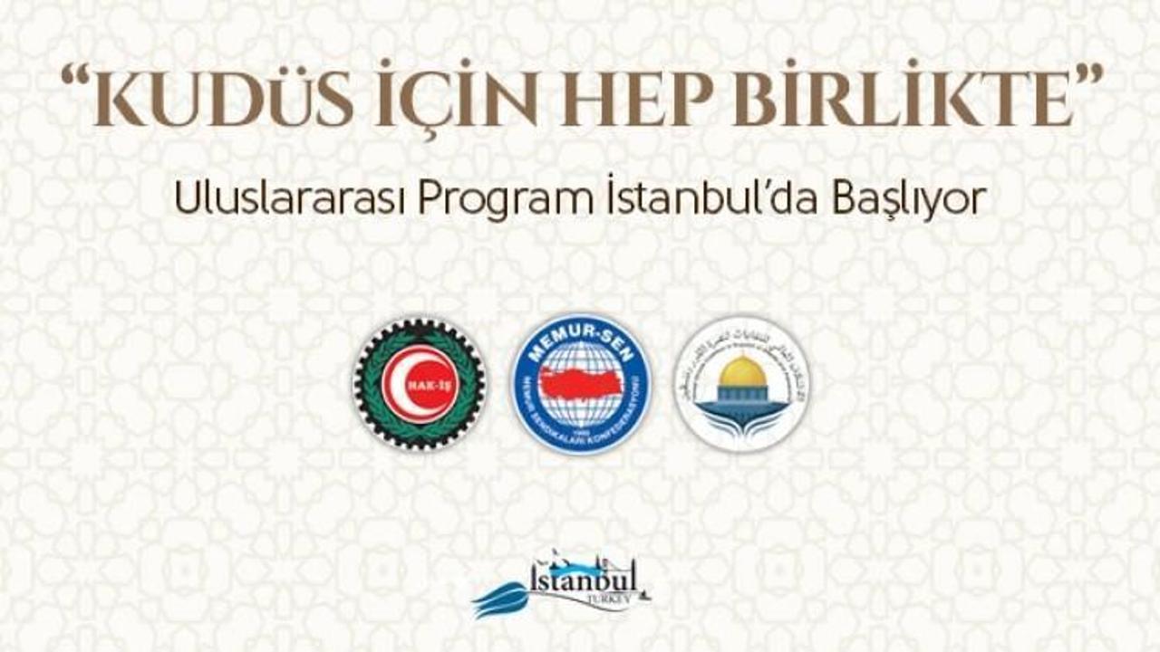 İstanbul'da 'Kudüs' programı