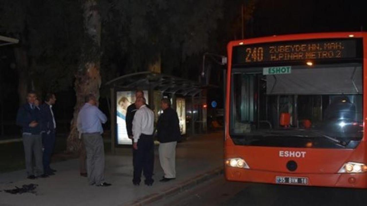 Belediye otobüsünde tinerci dehşeti