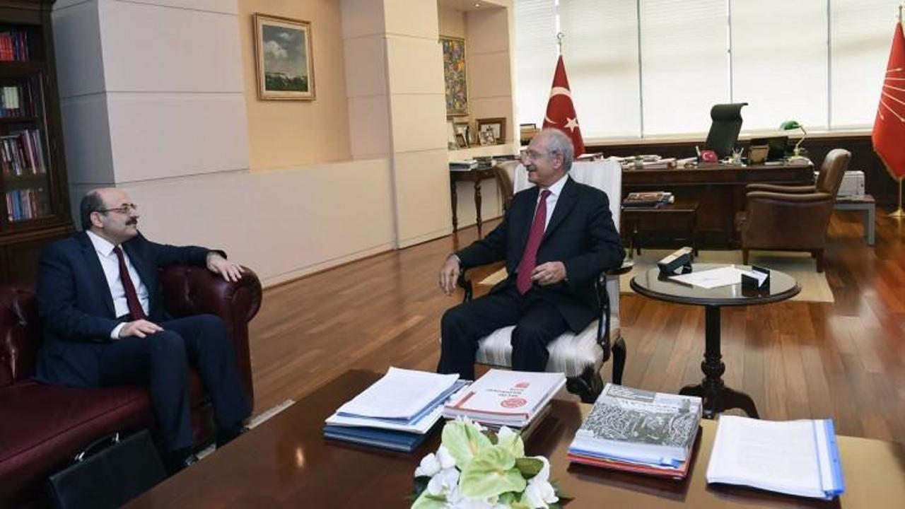Kılıçdaroğlu YÖK Başkanı Saraç ile görüştü 