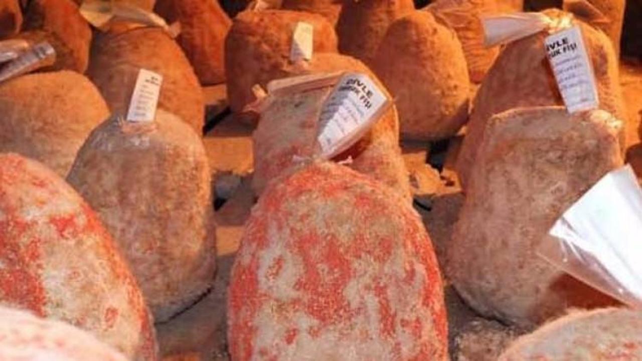 Yerin 36 metre altında &uuml;retiliyor! Kilosu 50 lira