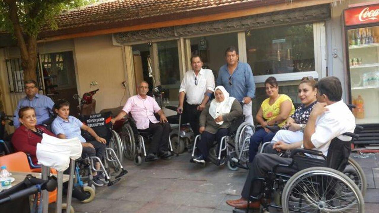 Hatay Büyükşehir Belediyesinden engellilere destek