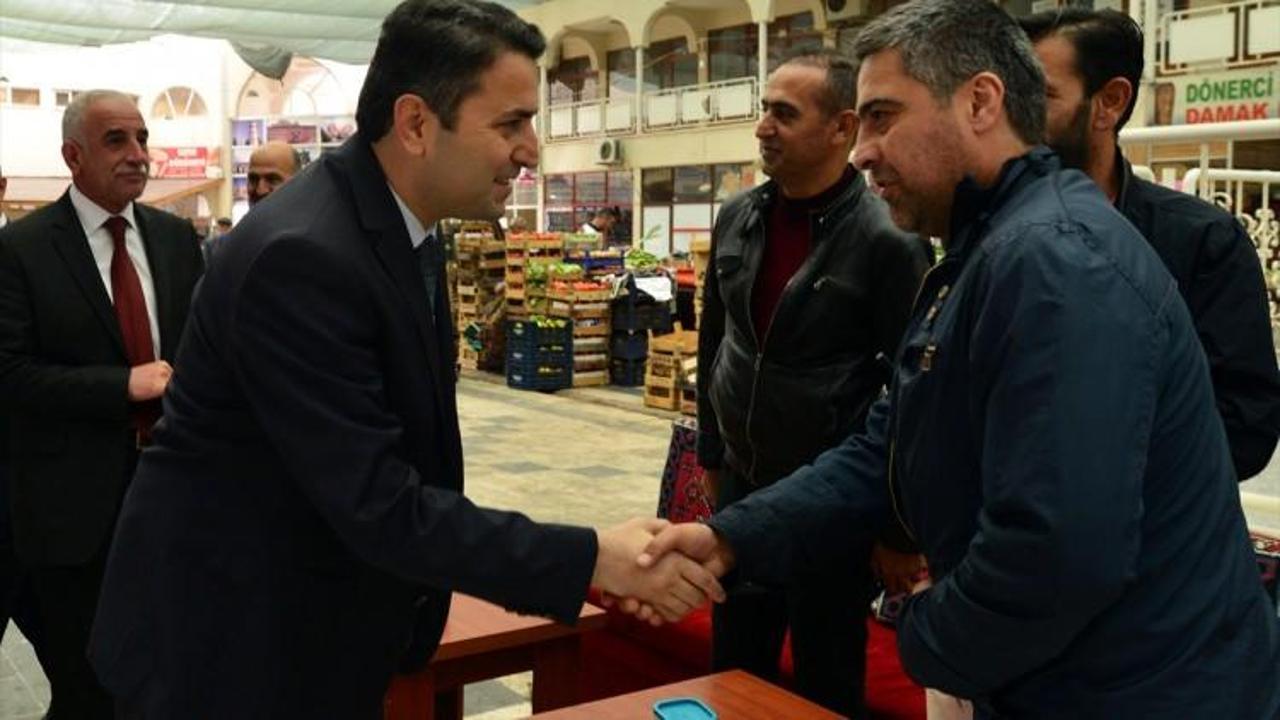 Tokat Belediye Başkanı Eroğlu, esnafları ziyaret etti