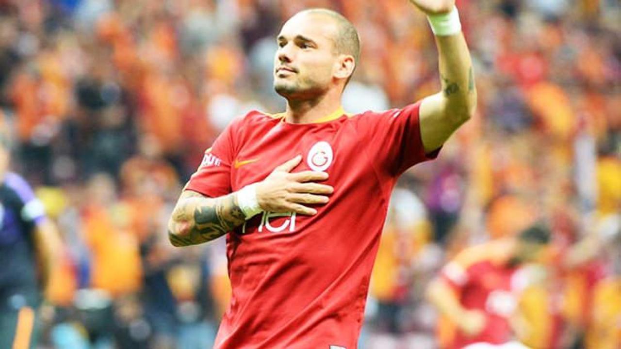 Wesley Sneijder bu maçı bekliyor!