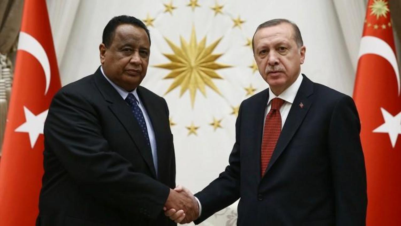 Erdoğan, Sudan Dışişleri Bakanı'nı kabul etti