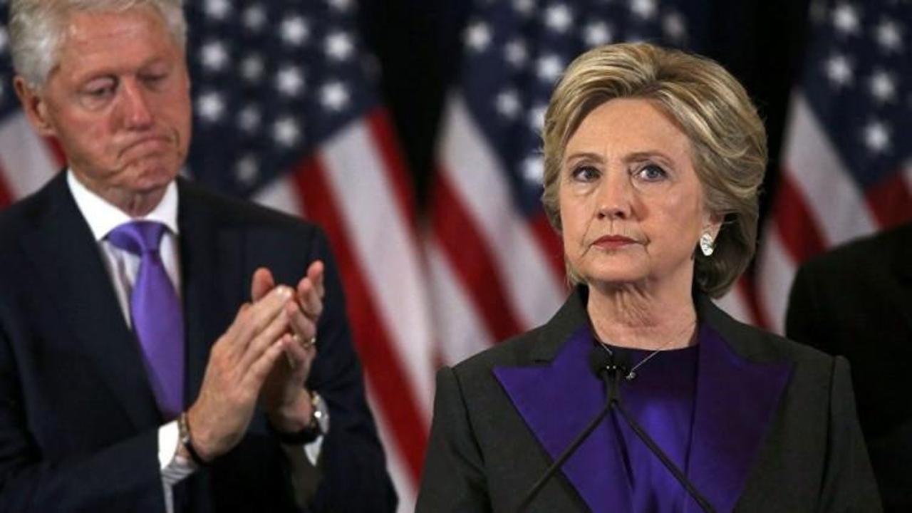 Clinton: ABD başkanlığını onun yüzünden kaybettim