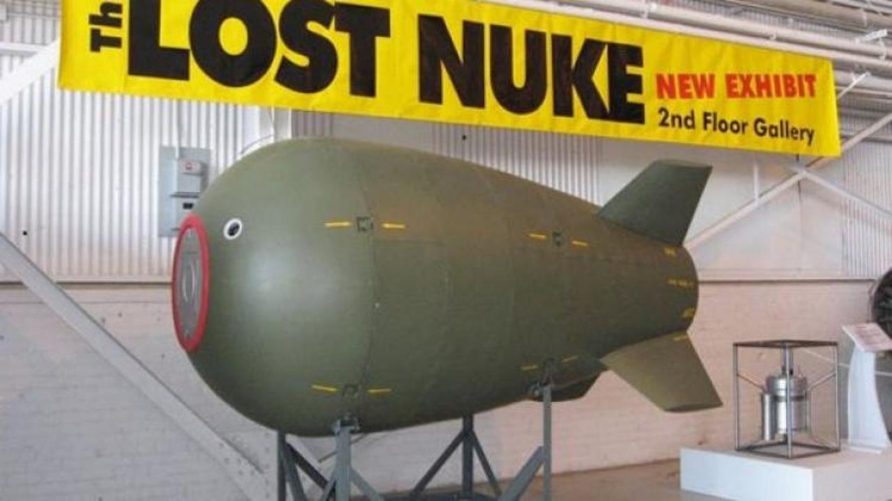 Görenler şoke oldu! Dalışta nükleer bomba buldu
