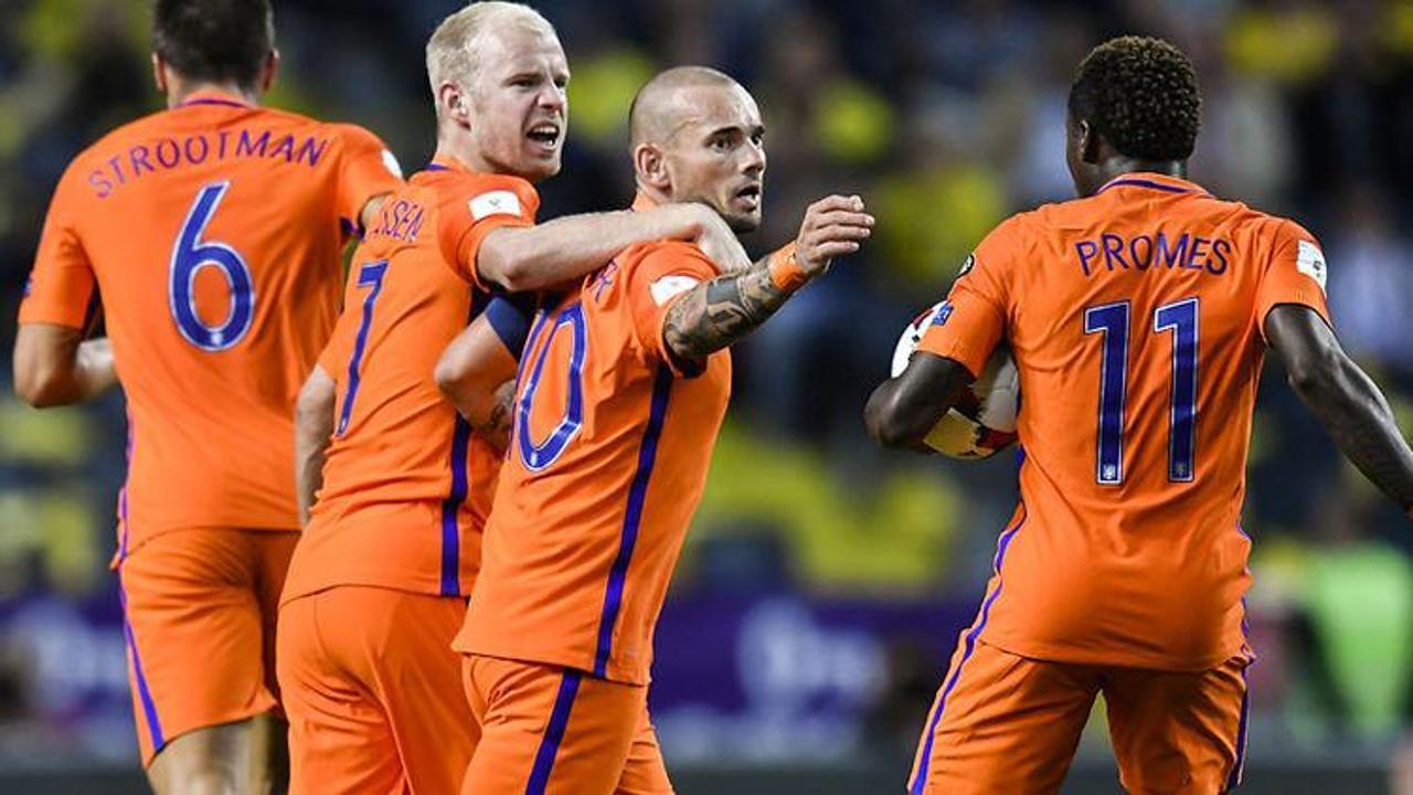 Hollanda'da büyük skandal! Sneijder...