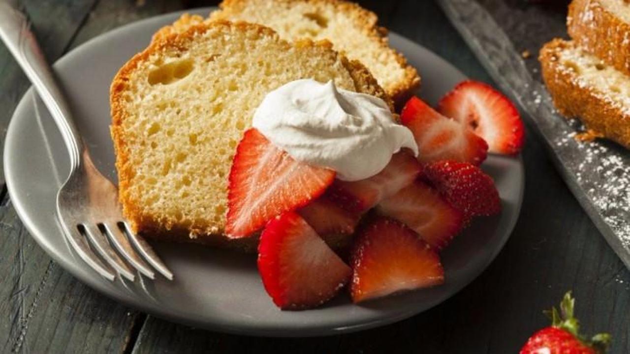 Krem şantili kek tarifi