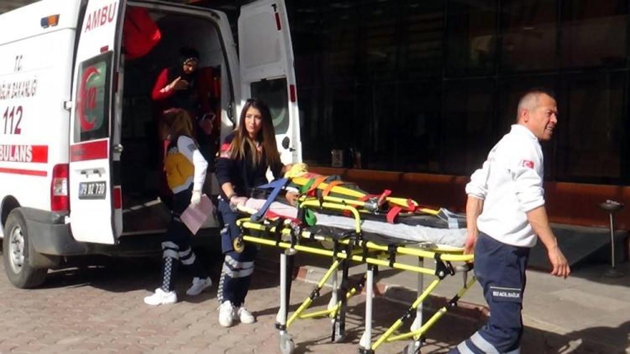 Suriye'de yaralanan 10 kişi Kilis’e getirildi