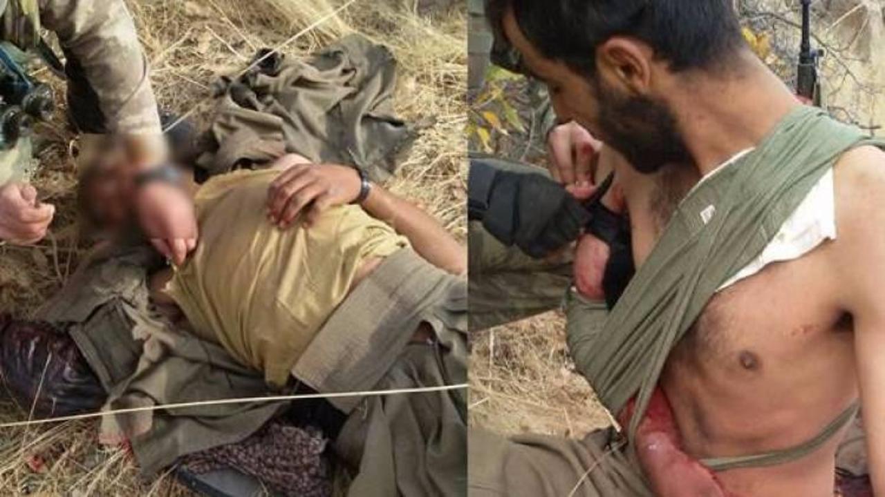 Genelkurmay yayınladı: Yaralı PKK'lıyı...