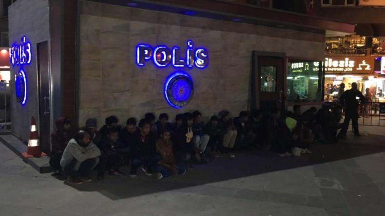 İstanbul’da kaçak göçmen operasyonu