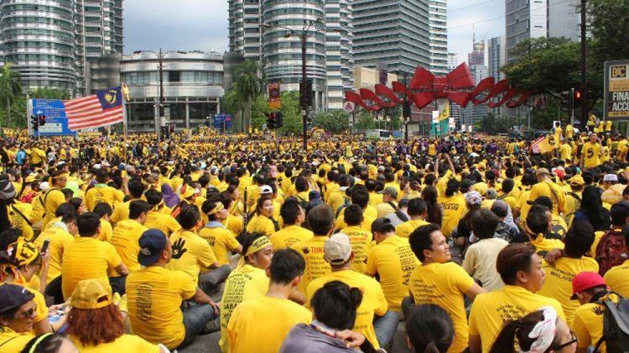 Malezya’da yolsuzluk protestosu