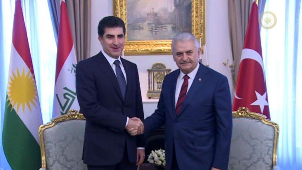 Başbakan Barzani ile görüştü