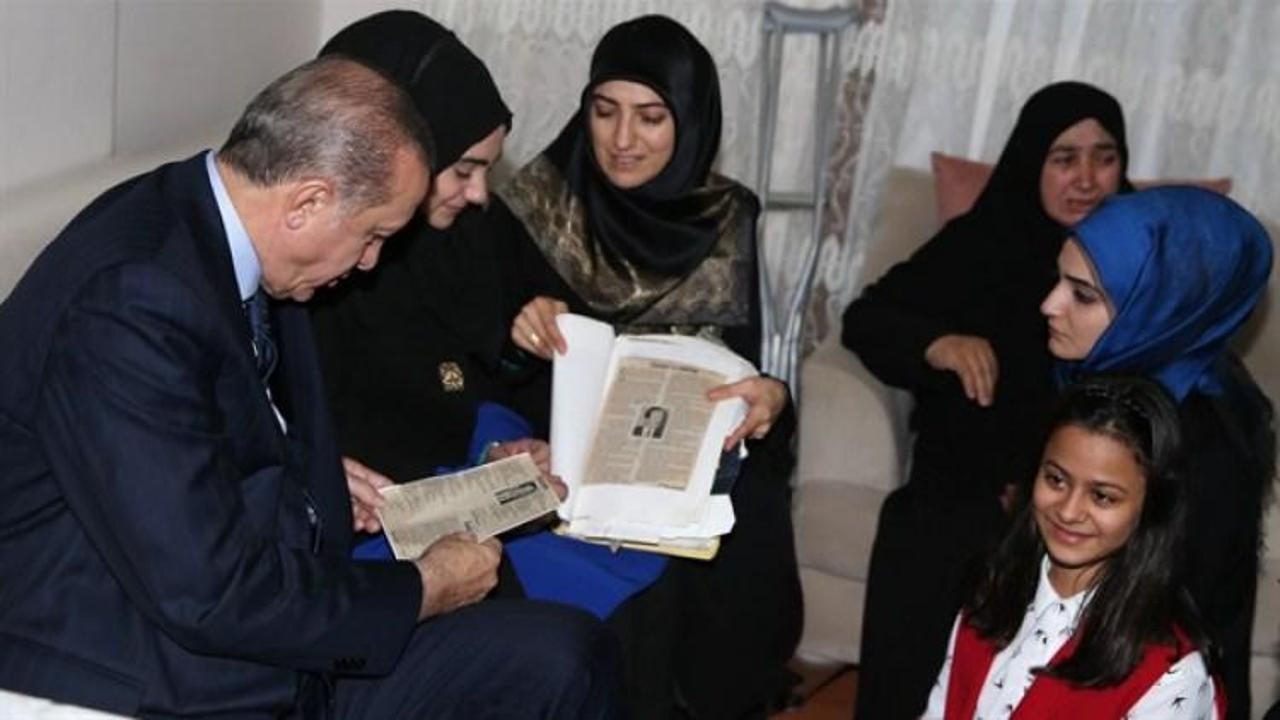 Cumhurbaşkanı Erdoğan'dan anlamlı ziyaret