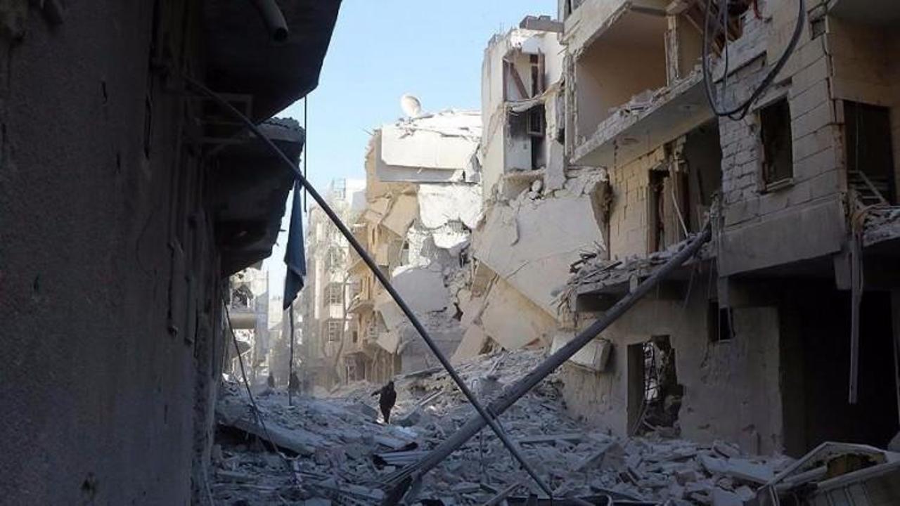 Halep'te yerleşim yerlerine saldırı