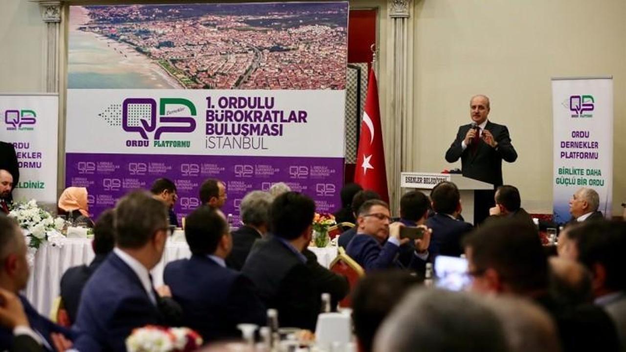 Kurtulmuş: Yegane &uuml;lke T&uuml;rkiye olduğu i&ccedil;in...