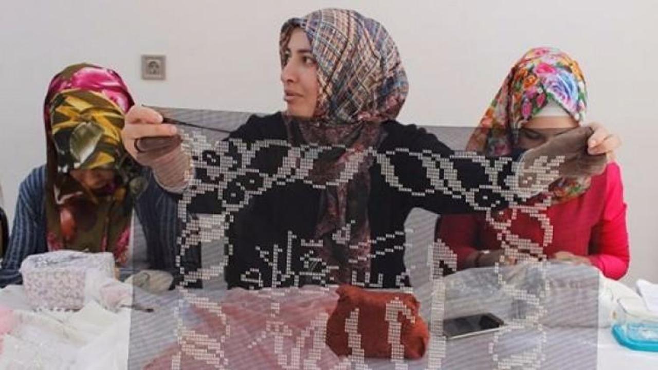 Tel kırma Gaziantepli kadınların gelir kapısı oldu