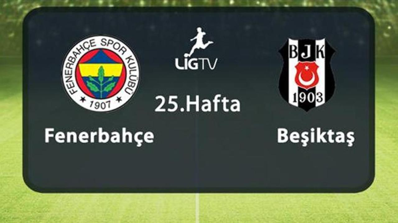 İnternetten LİG TV canlı Fenerbahçe Beşiktaş maçı nasıl izlenir?