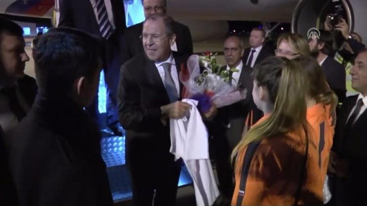 Rusya Dışişleri Bakanı Türkiye'ye geldi