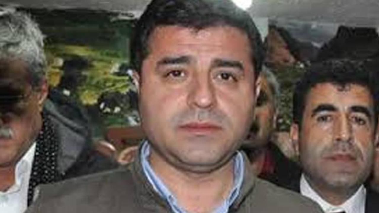 Demirtaş'a terör örgütü yöneticisi muamelesi