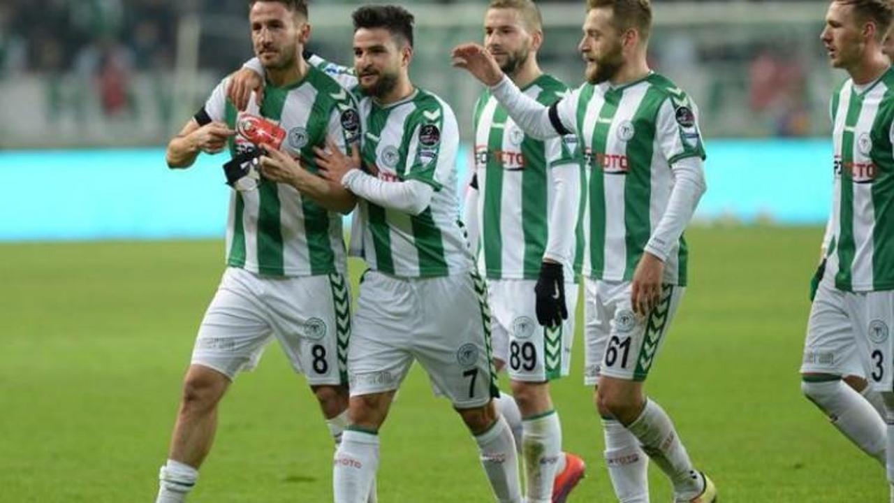 Konyaspor 3 puanı tek golle aldı