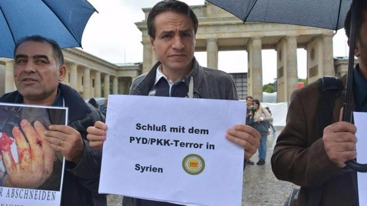 Kürtlerden Avrupa’nın göbeğinde protesto