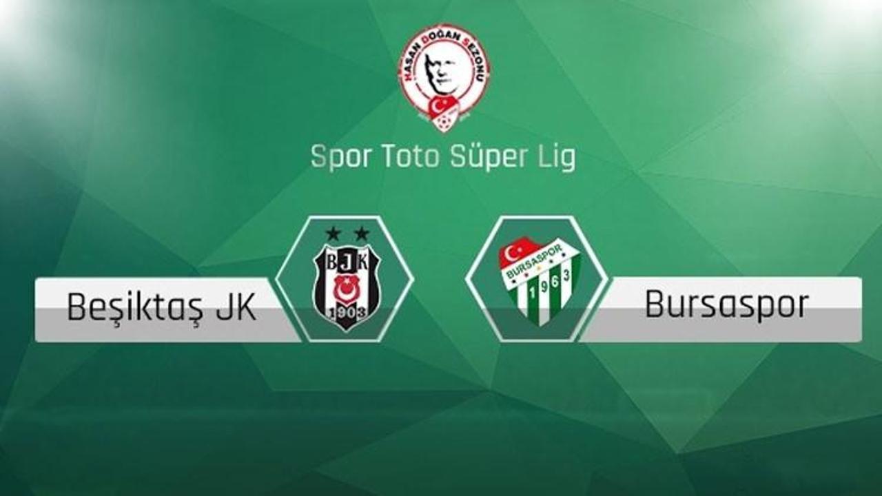 Lig TV Beşiktaş Bursaspor maçı tüm goller ve özeti (10 Aralık)