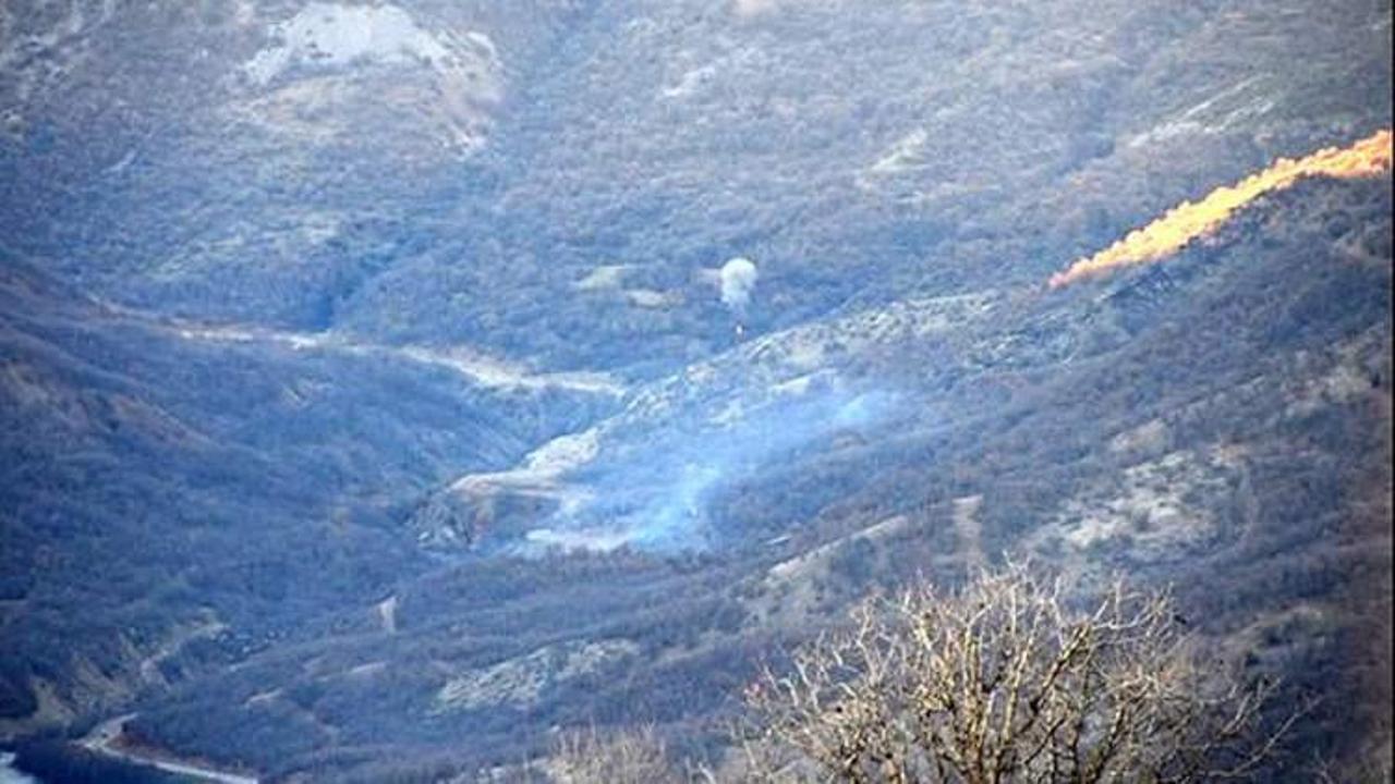 PKK'ya ait 21 sığınak ve 3 mevzi imha edildi